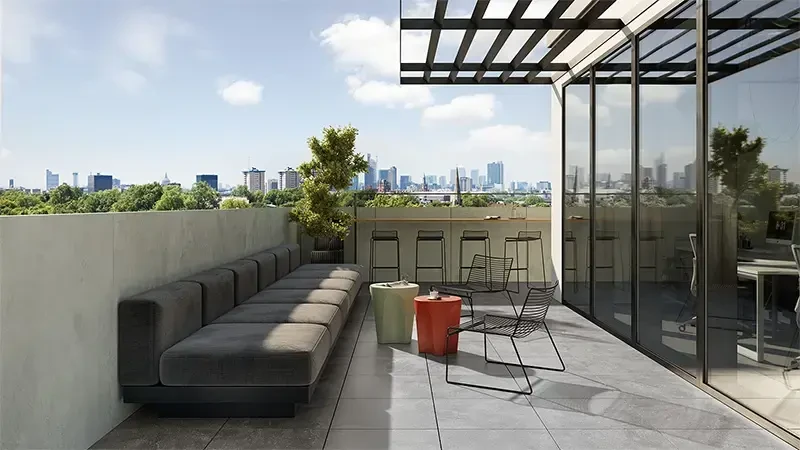 Tubądzin Lavish Grey koraTER 59,8x59,8 – dekoracyjne do wnętrz – Szklane Mozaiki
