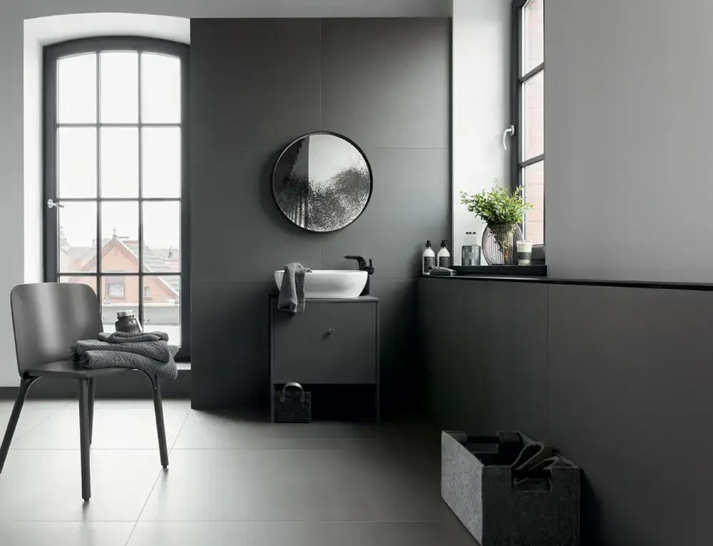 Tubądzin Industrio Graphite 59,8x59,8 – dekoracyjne do wnętrz – Szklane Mozaiki