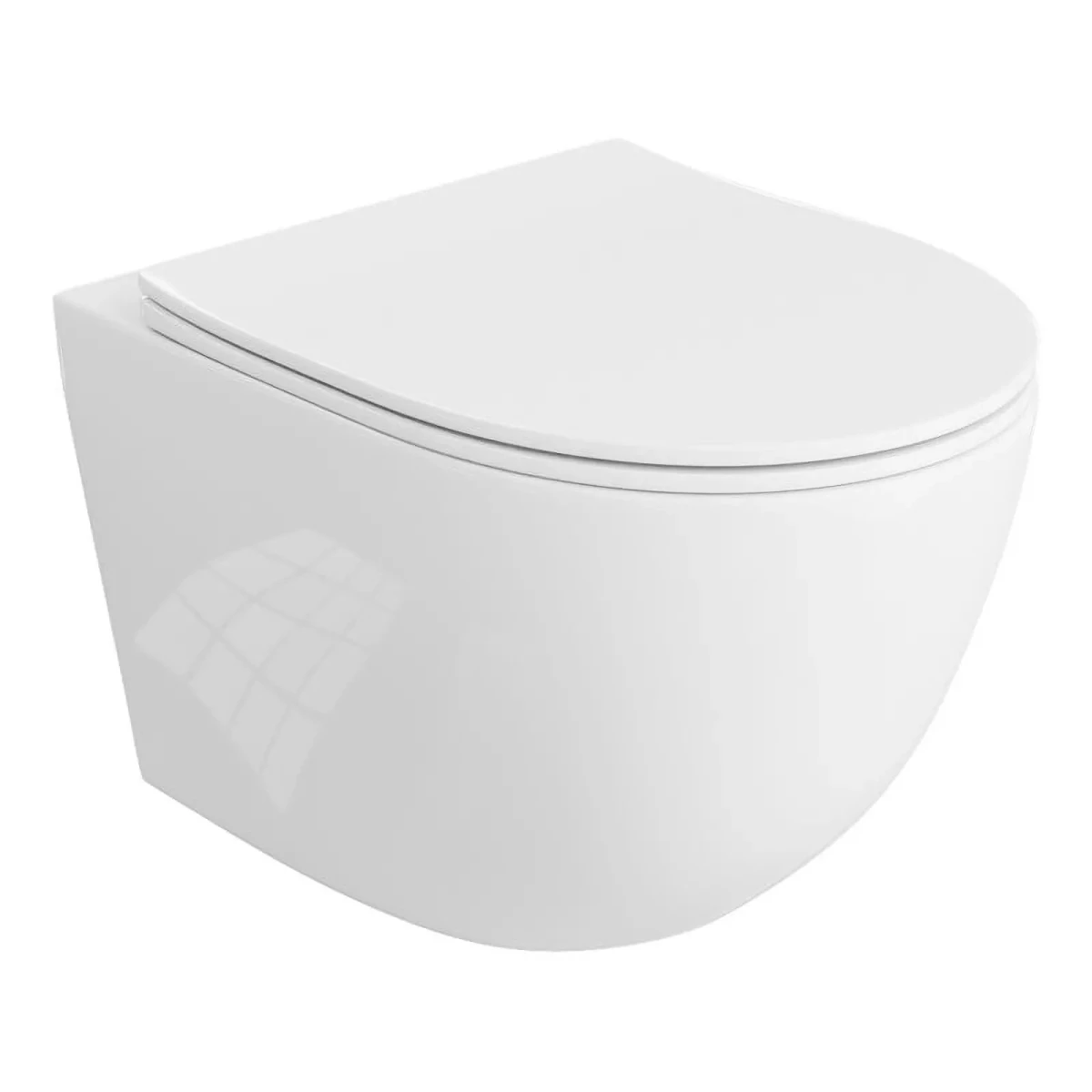 Miska WC wisząca Sento 3.0 49×36,5 – bezrantowa biała