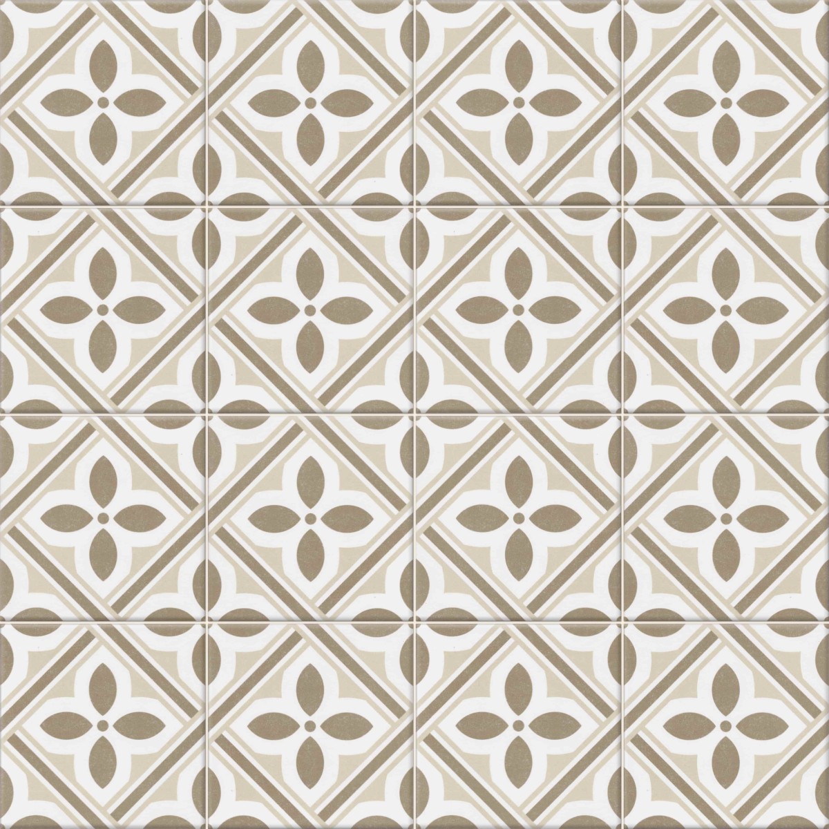 Dekoracyjna Płytka Gresowa Atenea Bone 20x20 cm gat.I  – dekoracyjne do wnętrz – Szklane Mozaiki