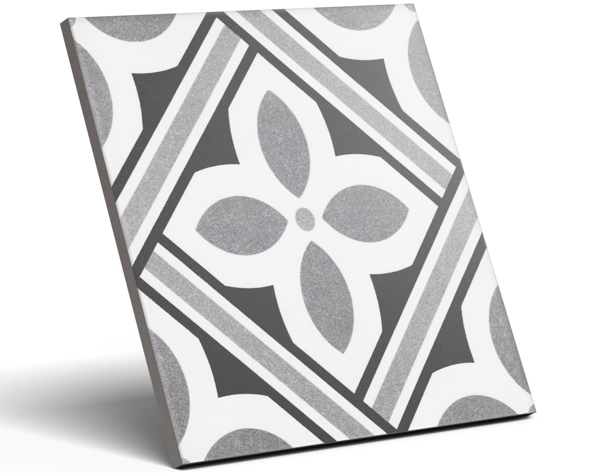 Dekoracyjna Płytka Gresowa Atenea Grey 20x20 cm gat.I   – dekoracyjne do wnętrz – Szklane Mozaiki