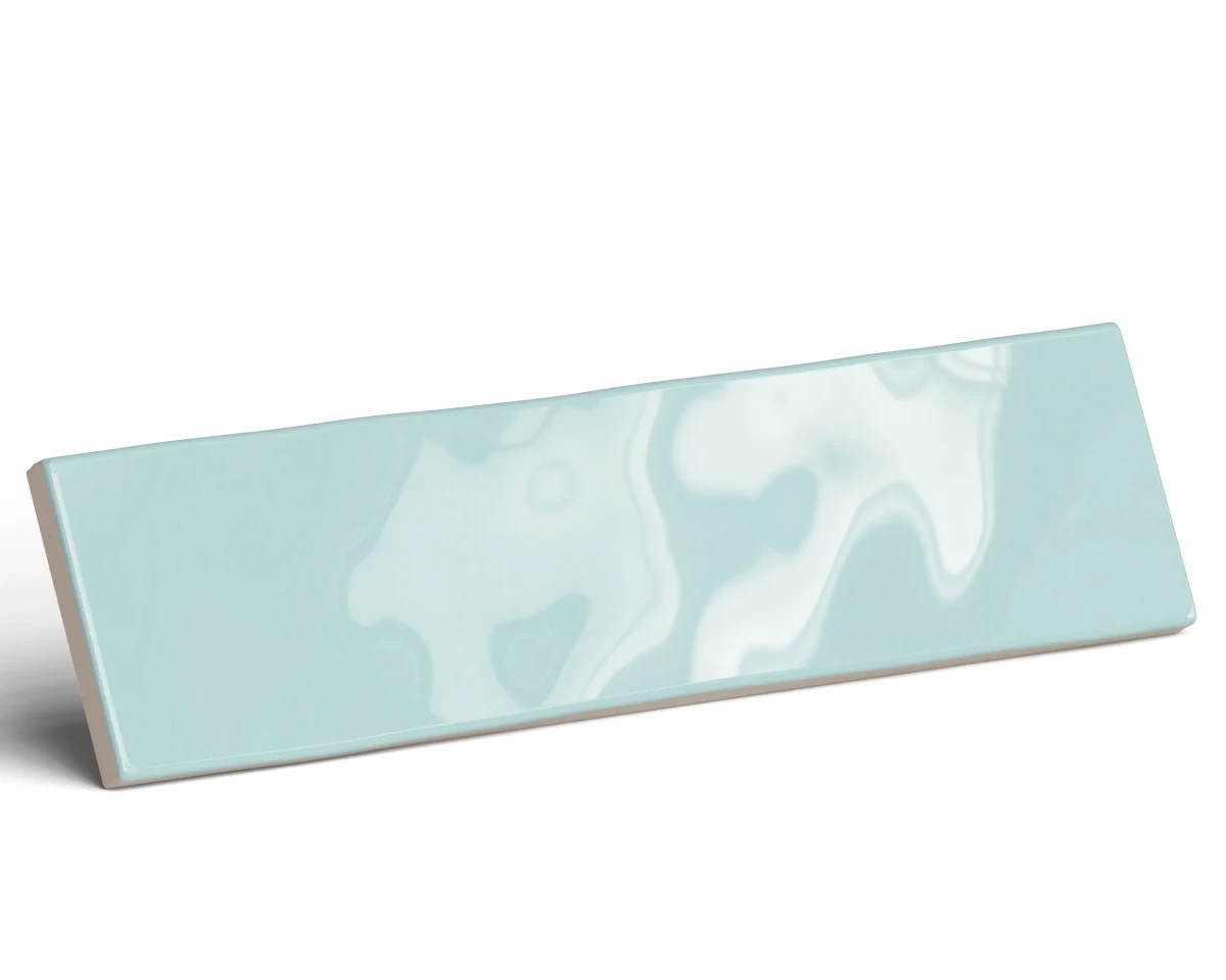 BRICK ACUARELA AQUA 30x7.5 cm – mozaika ceramiczna niebieska