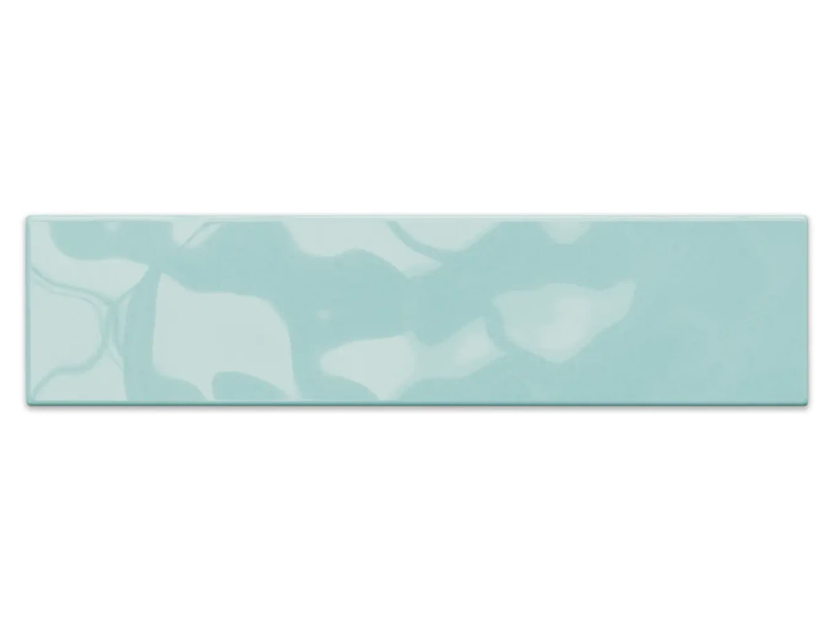 BRICK ACUARELA AQUA 30x7.5 cm – mozaika ceramiczna niebieska