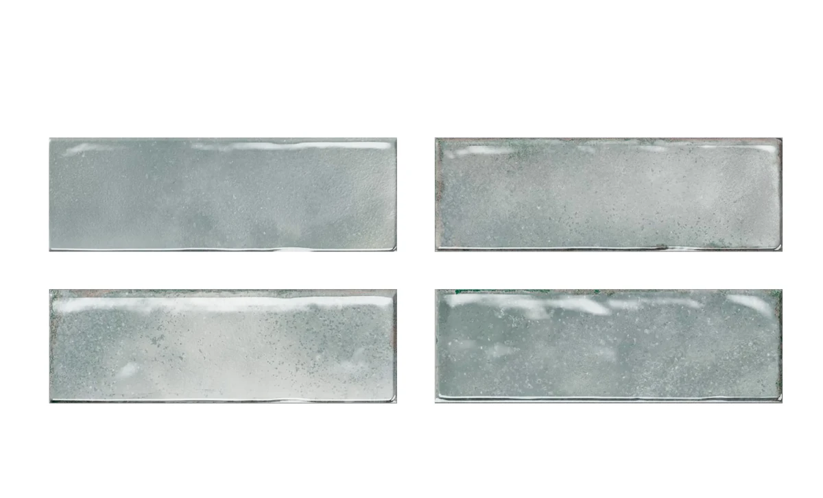 PŁYTKI ŚCIENNE EL BARCO VOGUE ALOE 6,5 cm x 20 cm  – dekoracyjne do wnętrz – Szklane Mozaiki