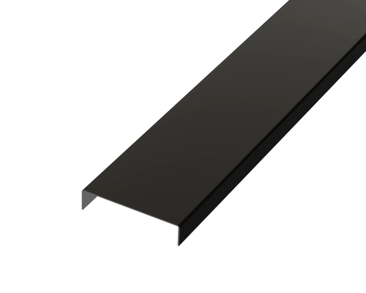 Listwa C czarny mat – stal SUS 304 PVD do krawędzi