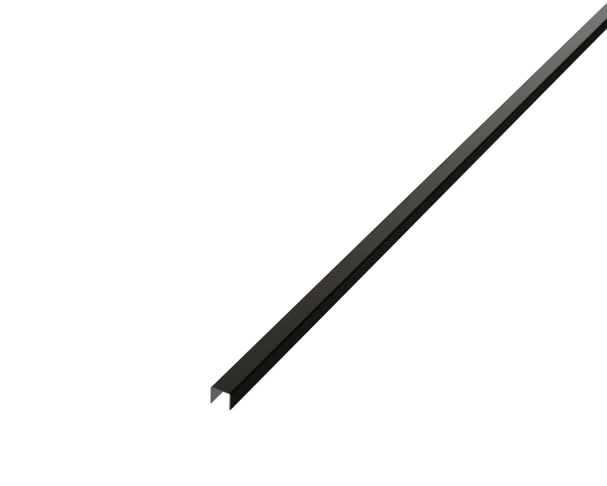 Listwa C czarny mat – stal SUS 304 PVD do krawędzi