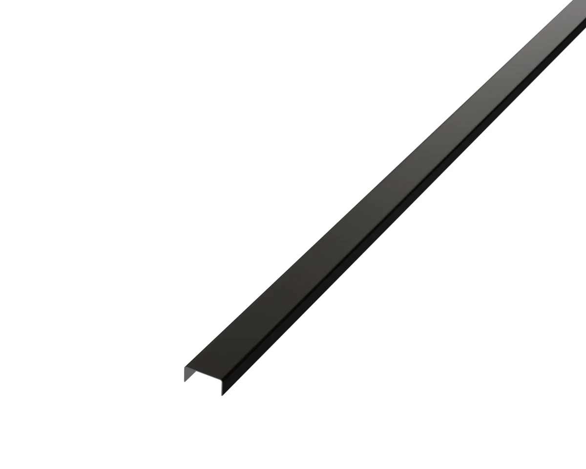 Listwa C czarny mat – stal SUS 304 PVD do krawędzi