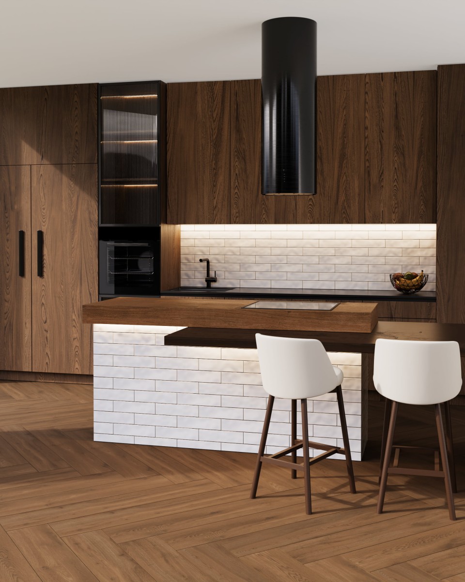 Brick Acuarela Neutro 30x7.5 cm – biała mozaika ceramiczna