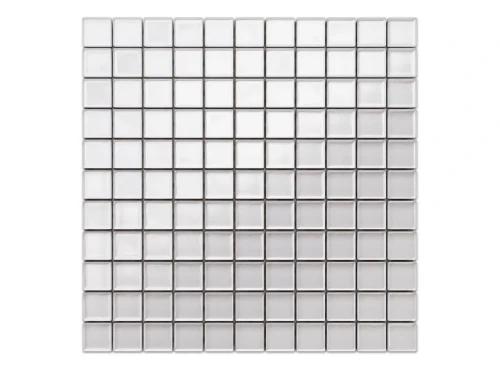 MOZAIKA SZKLANA BIAŁA PERŁA WHITE PEARL 30x30cm 8mm