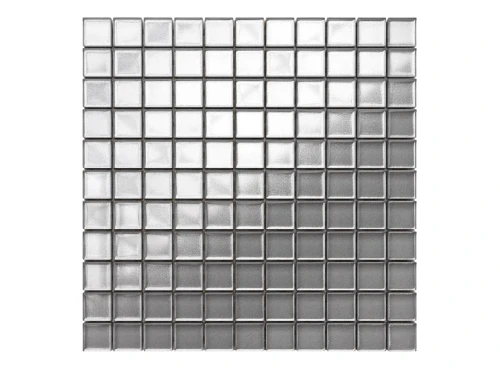 MOZAIKA SZKLANA SREBRNA SILVER METALIC 30x30cm 8mm