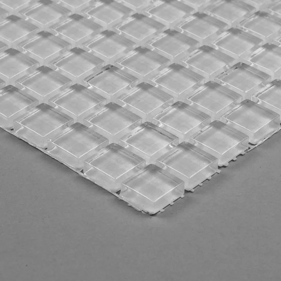 MOZAIKA SZKLANA WHITE DROBNA KOSTKA  (BIAŁA) 30X15cm 8mm – dekoracyjne do wnętrz – Szklane Mozaiki