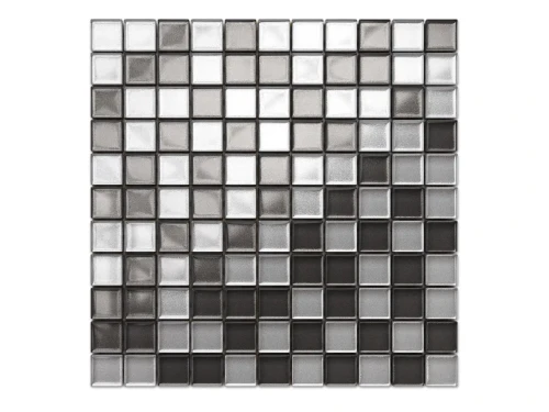 MOZAIKA SZKLANA GRAFIT SZARY METALIK 30x30