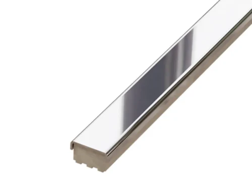 LISTWA METALOWA CERAMICZNA INOX POŁYSK LUSTRO