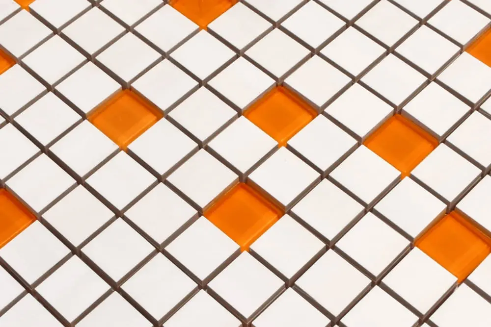 MOZAIKA CERAMICZNA SZKLANA ORANGE GIALLO POMARAŃCZ – dekoracyjne do wnętrz – Szklane Mozaiki