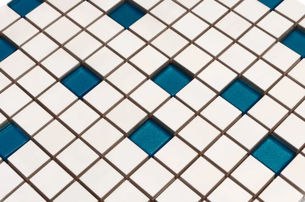 MOZAIKA CERAMICZNA SZKLANA AZZURO NIEBIESKA – dekoracyjne do wnętrz – Szklane Mozaiki
