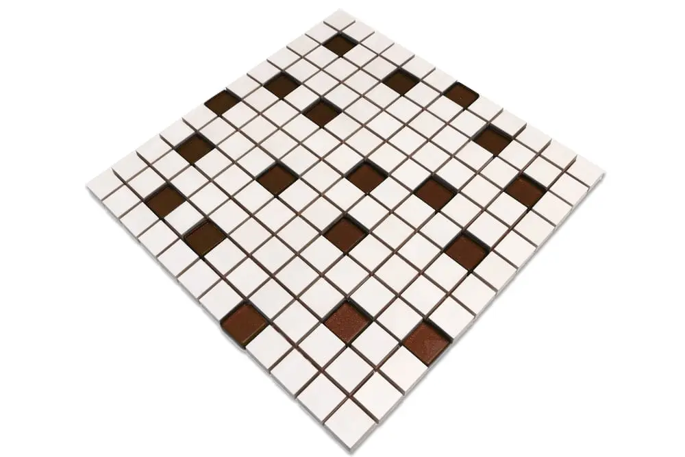 MOZAIKA CERAMICZNA SZKLANA BROWN BRĄZOWA – dekoracyjne do wnętrz – Szklane Mozaiki