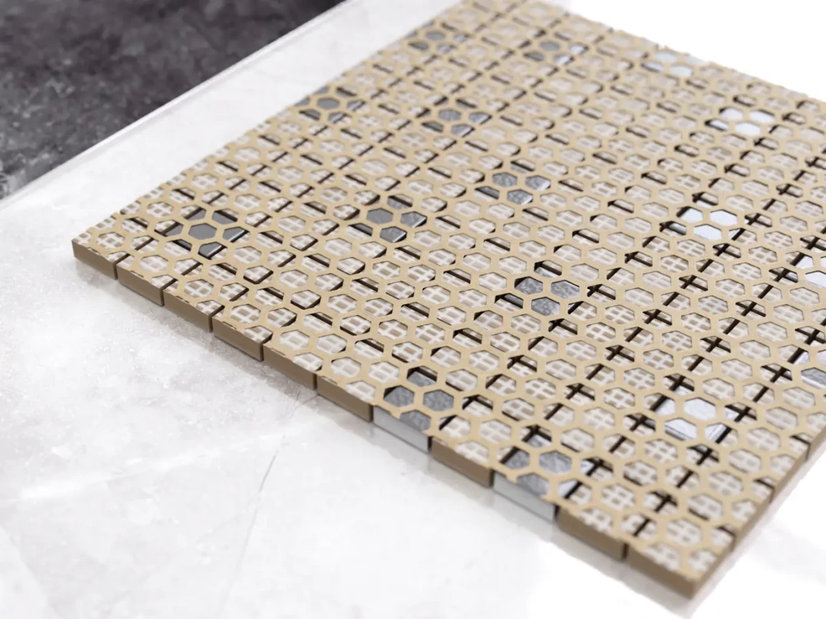 MOZAIKA CERAMICZNA SZKLANA WRZOS FIOLETOWA – dekoracyjne do wnętrz – Szklane Mozaiki