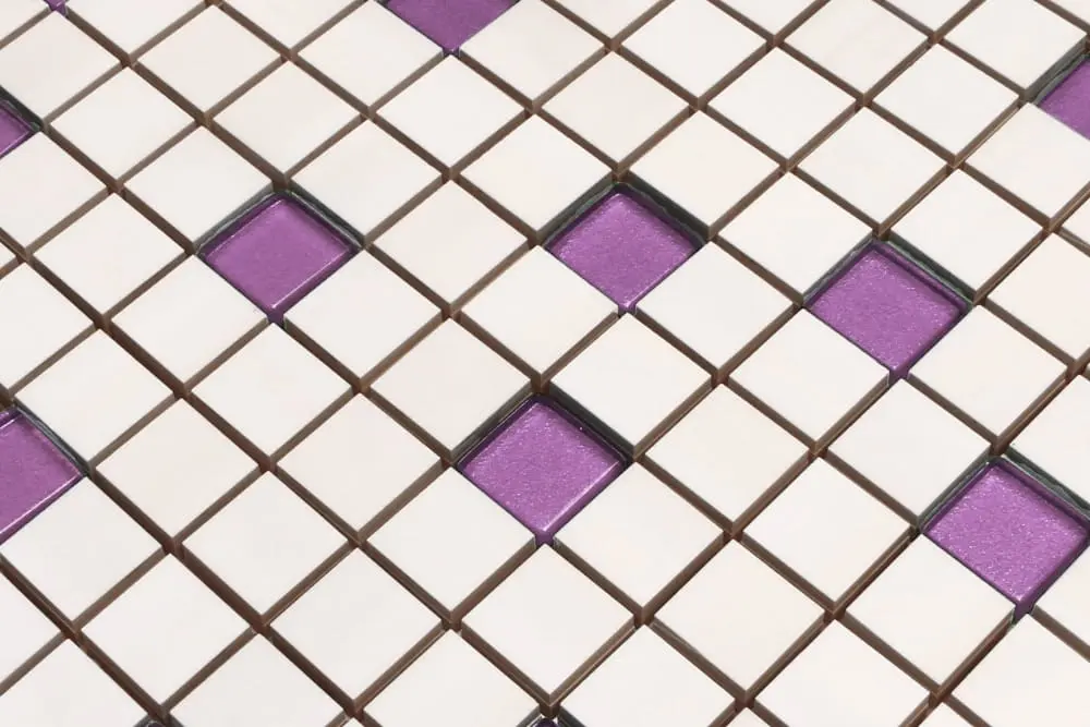 MOZAIKA CERAMICZNA SZKLANA WRZOS FIOLETOWA – dekoracyjne do wnętrz – Szklane Mozaiki