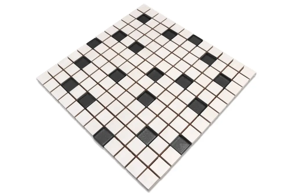 MOZAIKA CERAMICZNA SZKLANA GRAFIT SZARA – dekoracyjne do wnętrz – Szklane Mozaiki
