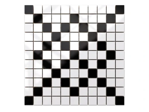  MOZAIKA CERAMICZNA Geometric® 3 CZARNA BIAŁA