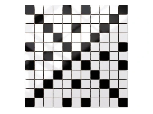  MOZAIKA CERAMICZNA Geometric® 4 CZARNA BIAŁA