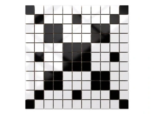  MOZAIKA CERAMICZNA Geometric® 5 CZARNA BIAŁA