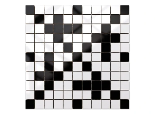  MOZAIKA CERAMICZNA Geometric® 7 CZARNA BIAŁA