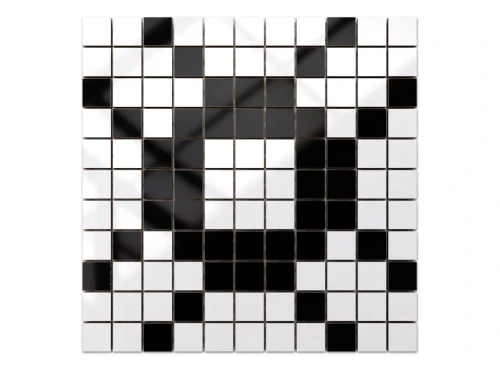  MOZAIKA CERAMICZNA Geometric® 9 CZARNA BIAŁA
