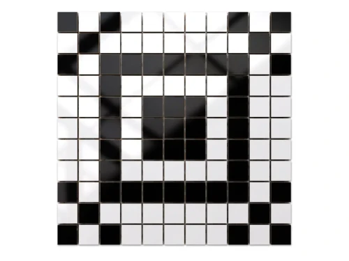  MOZAIKA CERAMICZNA Geometric® 10 CZARNA BIAŁA