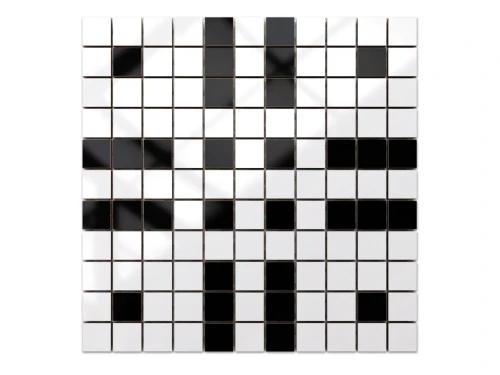  MOZAIKA CERAMICZNA Geometric® 14 CZARNA BIAŁA