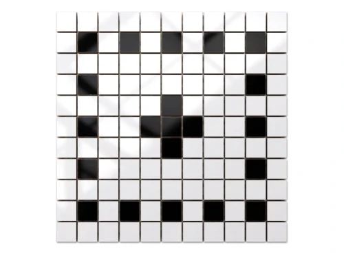  MOZAIKA CERAMICZNA Geometric® 16 CZARNA BIAŁA