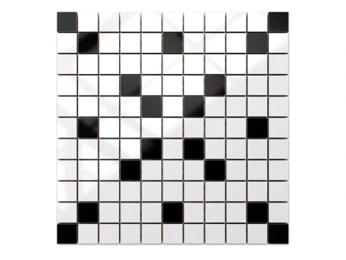  MOZAIKA CERAMICZNA Geometric® 20 CZARNA BIAŁA