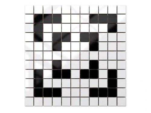  MOZAIKA CERAMICZNA Geometric® 22 CZARNA BIAŁA