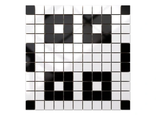  MOZAIKA CERAMICZNA Geometric® 23 CZARNA BIAŁA