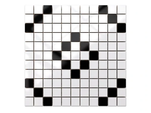  MOZAIKA CERAMICZNA Geometric® 24 CZARNA BIAŁA