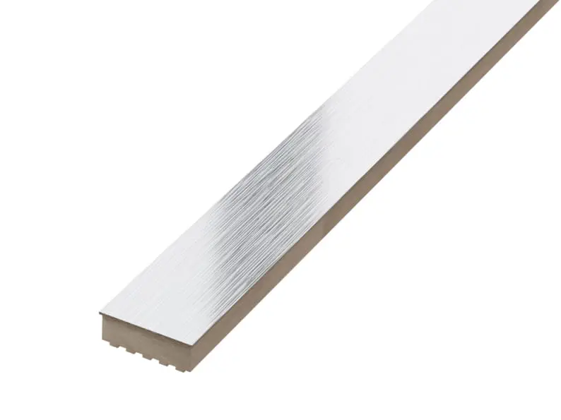 LISTWA STEEL  5  (2,5 x 60) SZLIF SATYNA – dekoracyjne do wnętrz – Szklane Mozaiki