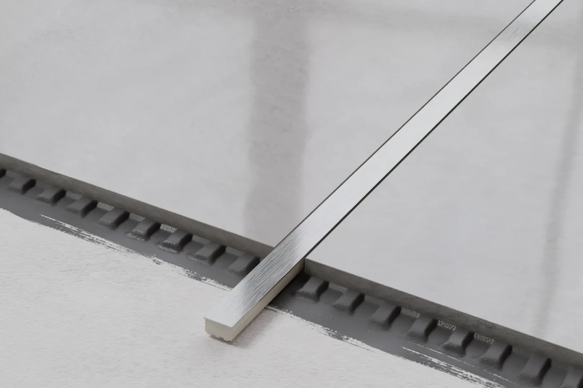 LISTWA STEEL  6  (1,5 x 59,8) SZLIF SATYNA – dekoracyjne do wnętrz – Szklane Mozaiki