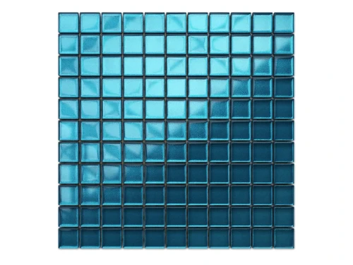 MOZAIKA SZKLANA NIEBIESKA AZURRO METALIC 30x30