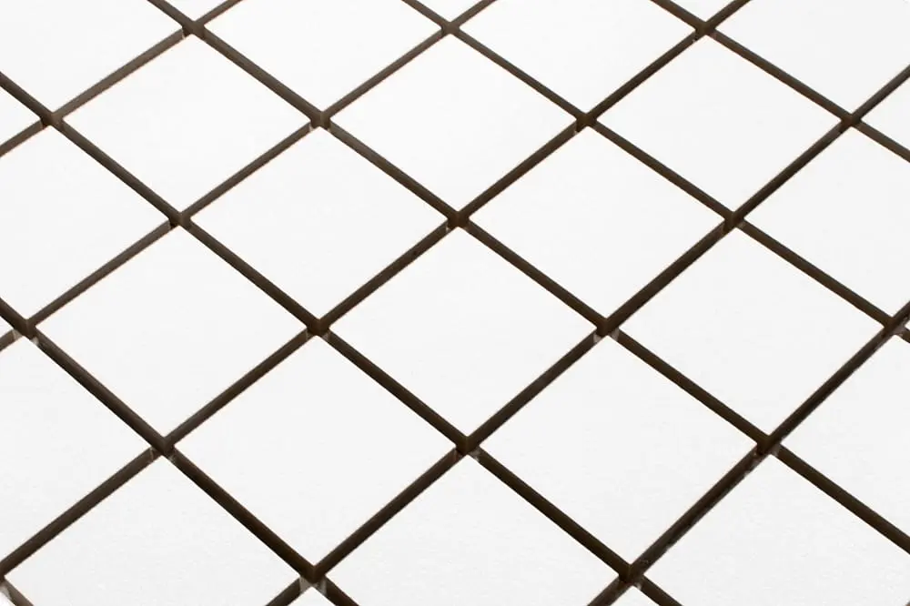 MOZAIKA GRESOWA ABISSO WHITE BIAŁA BIANCO 30x30 kostka 4,8cm – dekoracyjne do wnętrz – Szklane Mozaiki