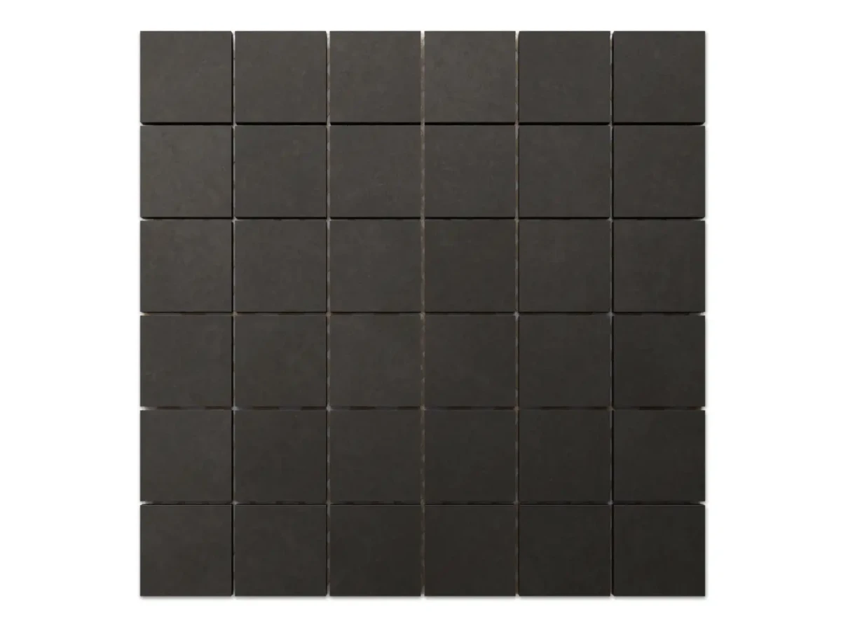 MOZAIKA GRESOWA DOBLO NERO kostka 4,8cm – dekoracyjne do wnętrz – Szklane Mozaiki