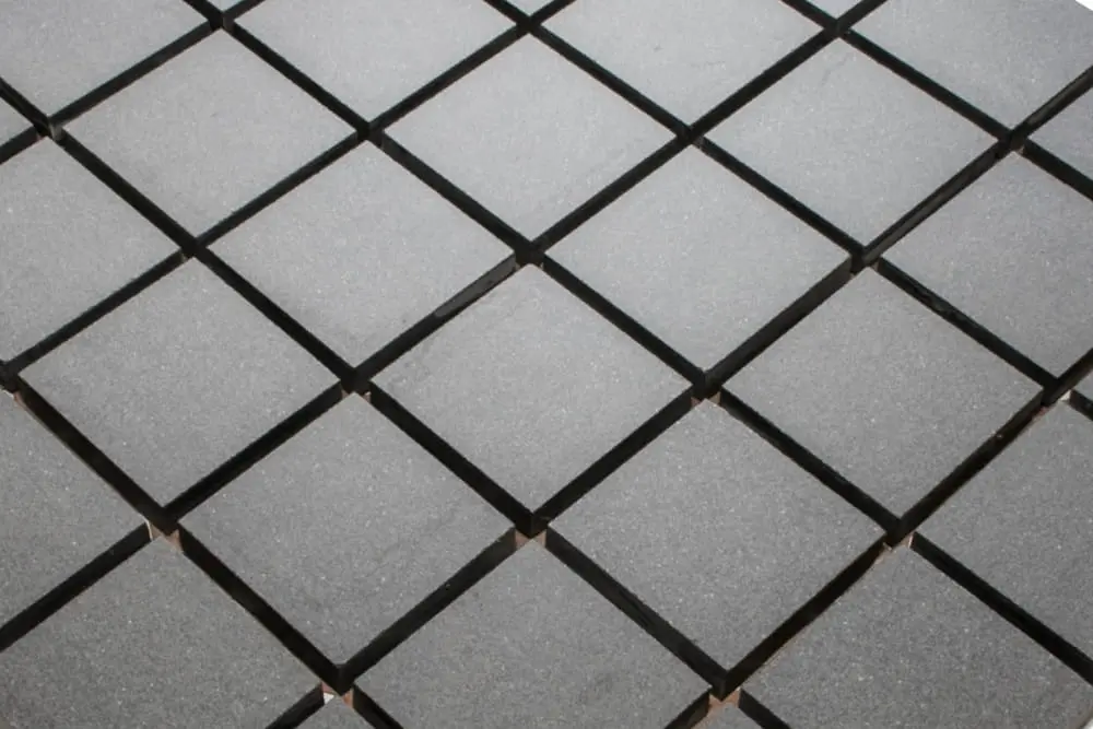 MOZAIKA GRESOWA DOBLO NERO kostka 4,8cm – dekoracyjne do wnętrz – Szklane Mozaiki
