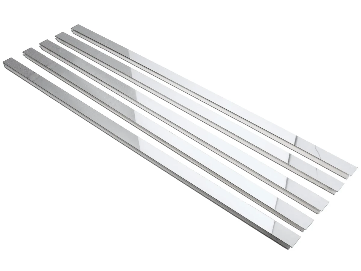 LISTWA STEEL 15 (5 x 60,8) POŁYSK LUSTRO – dekoracyjne do wnętrz – Szklane Mozaiki