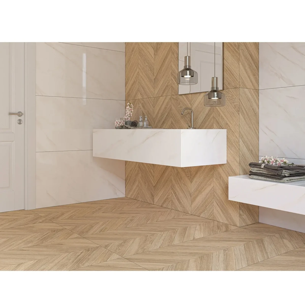 Loire Maple Mat 60×120 – brązowy gres ECOCERAMIC