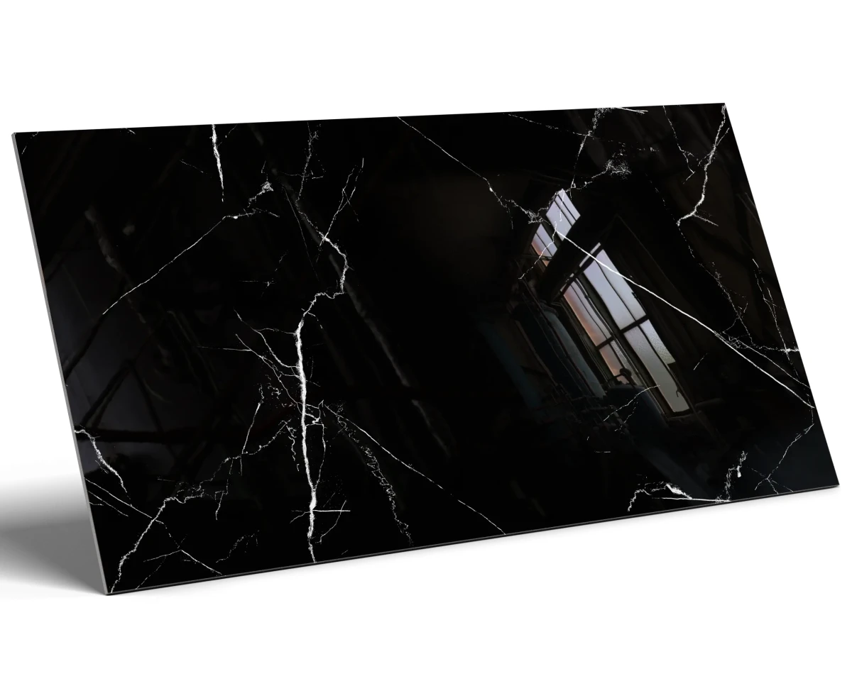 SETINA BLACK 60×120 – czarna płytka marmur połysk