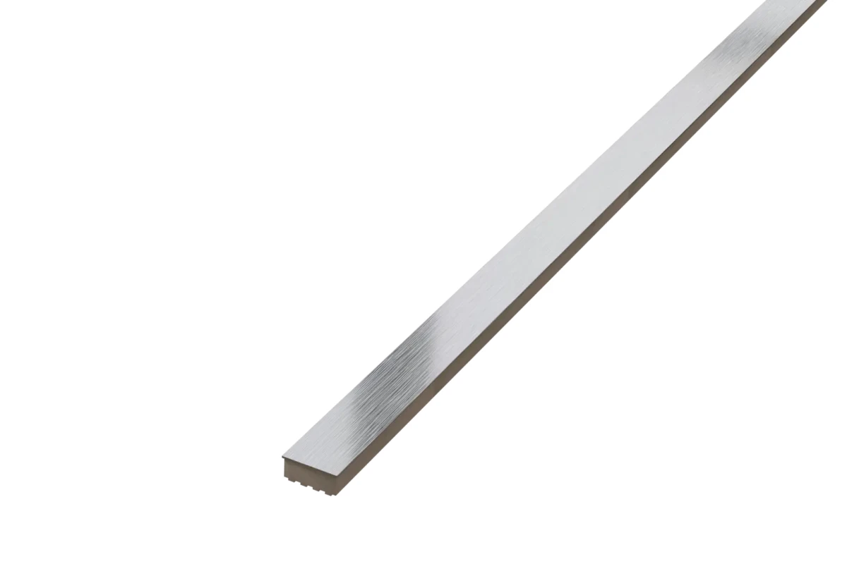 LISTWA STEEL 24 (2,0 x 89,8) SZLIF SATYNA – dekoracyjne do wnętrz – Szklane Mozaiki