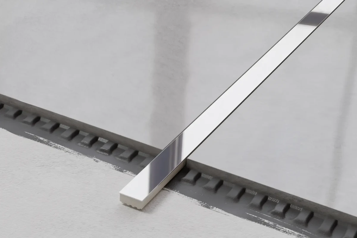LISTWA STEEL 25 (2,0 x 89,8) POŁYSK LUSTRO – dekoracyjne do wnętrz – Szklane Mozaiki