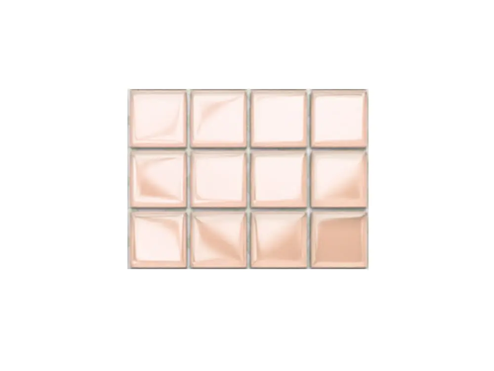 MOZAIKA SZKLANA RÓŻOWA ŁOSOŚ 30x30cm 8mm – dekoracyjne do wnętrz – Szklane Mozaiki