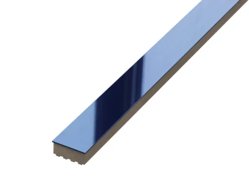 LISTWA METALOWA CERAMICZNA STEEL BLUE POŁYSK