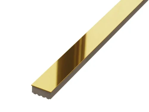 LISTWA METALOWA CERAMICZNA STEEL GOLD POŁYSK 