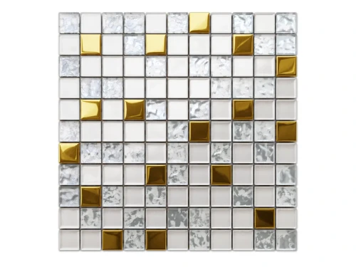 MOZAIKA SZKLANA FROZEN GOLD 30x30cm 6mm